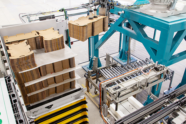 automatisation industrie carton plat