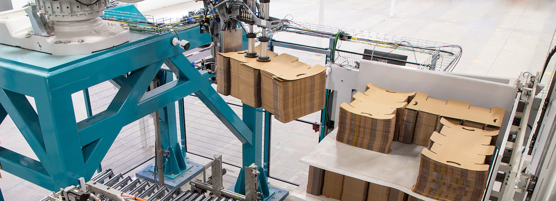 robotic depalletizing carton stack