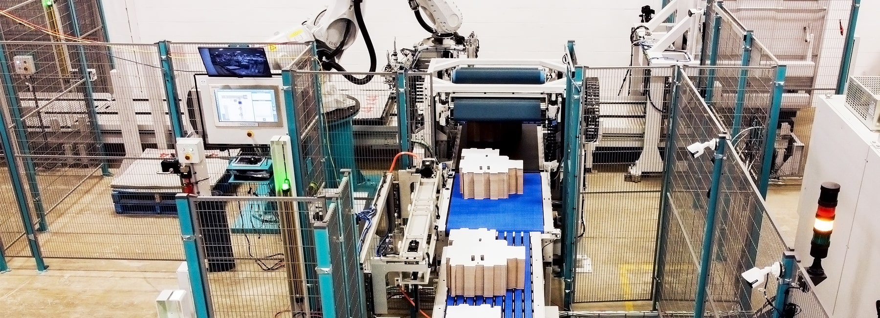 robotic stack palletizer