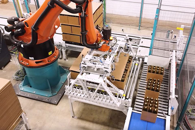 Intégrateur robotique - robot industrielle - automatisation industrielle - système automatisation - palettisation montréal - Intégrateur automatisation industrielle